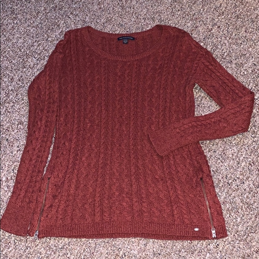 Burnt Orange Sweater